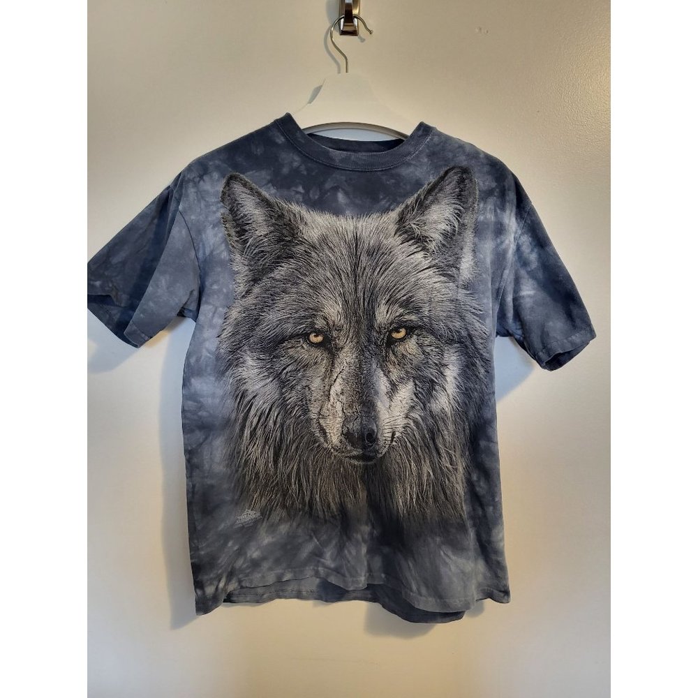 The Mountain Tye dye Wolf